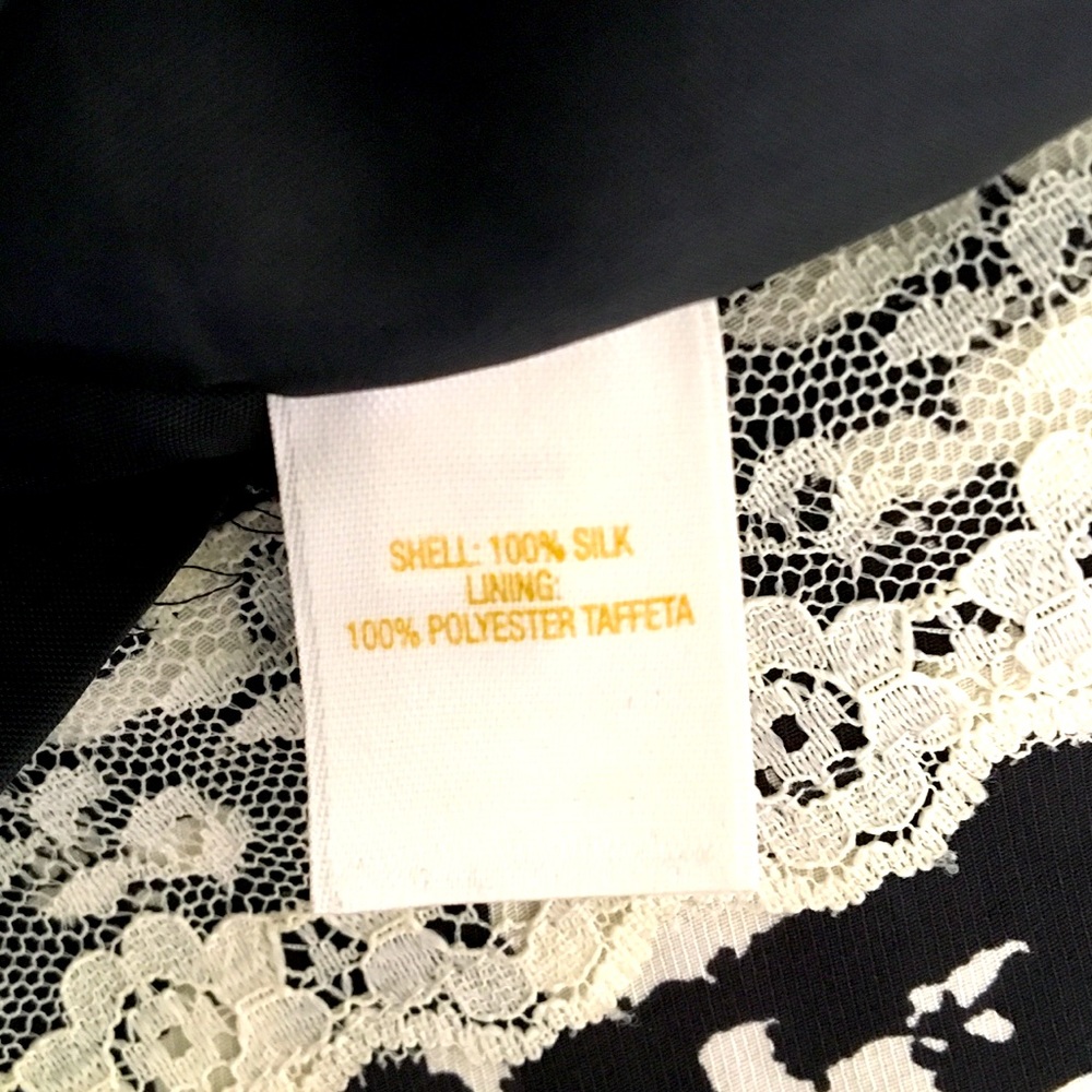 Kate Spade Black and White Patterned Dress - Picture 7 of 8